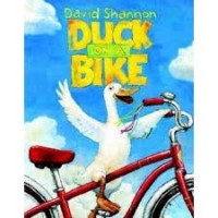 duck on a bike