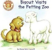 biscuit visits the petting zoo