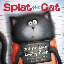 splat the cat and the late library book
