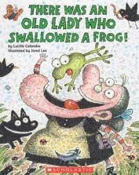 there was an old lady who swallowed a frog