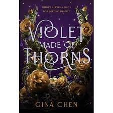 violet made of thorns