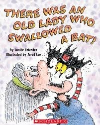 there was an old lady who swallowed a bat