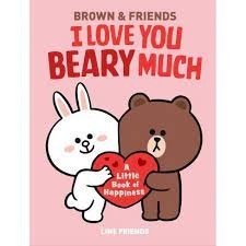 i love you beary much line friends